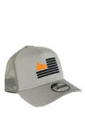 AMC Hat Grey / Grey; 3D Flag
