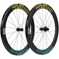 Vision Metron 60 SL Wheelset, Tubeless 700c, 21/24H Spoke Count, Disc Brake, Center Lock Rotor Mount, Ceramic Bearings – Cavendish Edition
